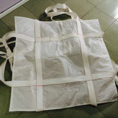 Factory wholesale customized size polypropylene pp woven sling bag for cement fibc bulk bag