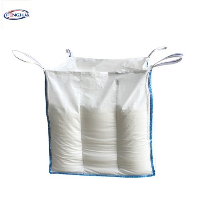 Best prices 1 ton flat bottom bulk cement bag polypropylene big jumbo bag